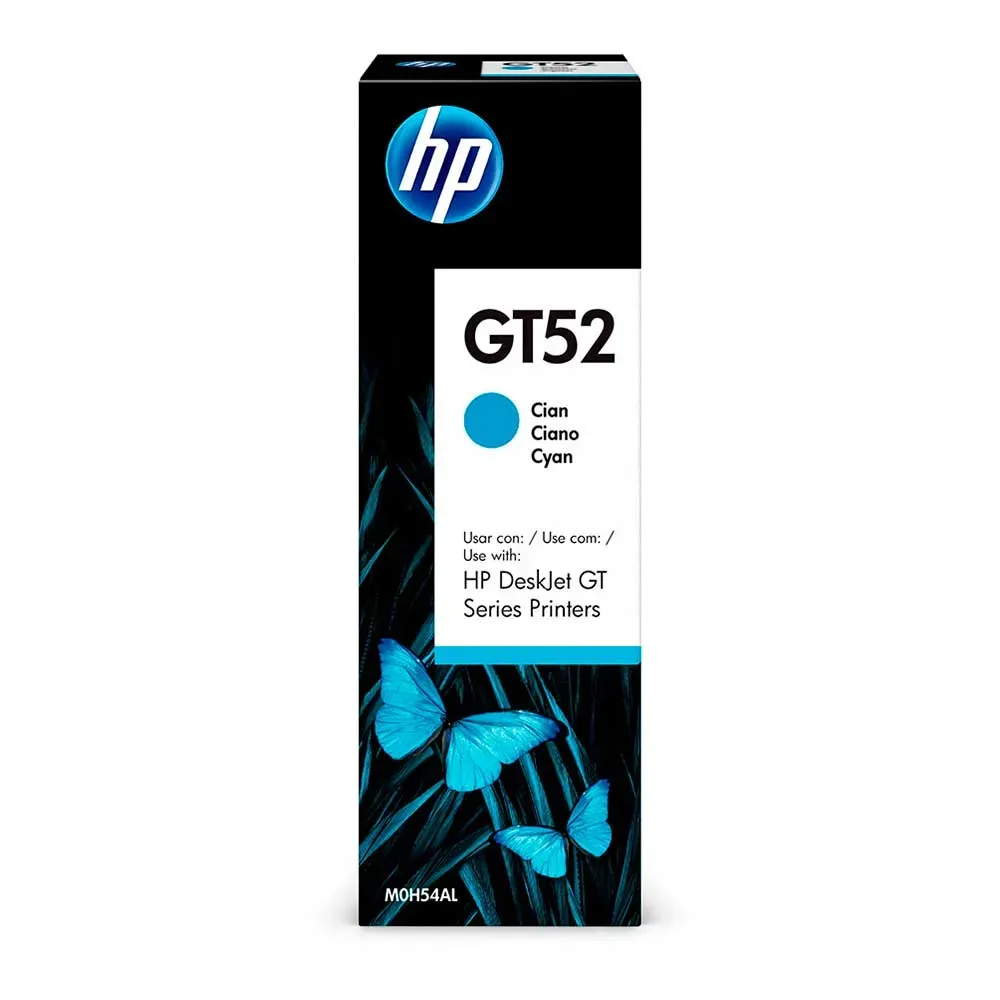 TINTA HP GT52 CIAN
